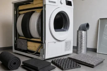 Kondenstrockner: Dämmung & Geräuschreduzierung DIY